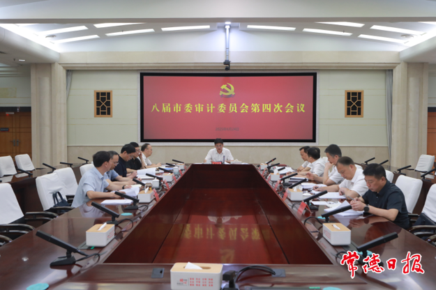 罗毅君主持召开八届市委审计委员会第四次会议