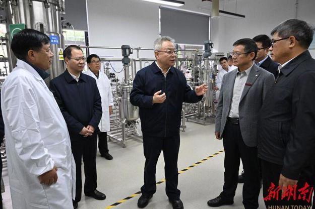 沈晓明调研常德市经济社会发展情况