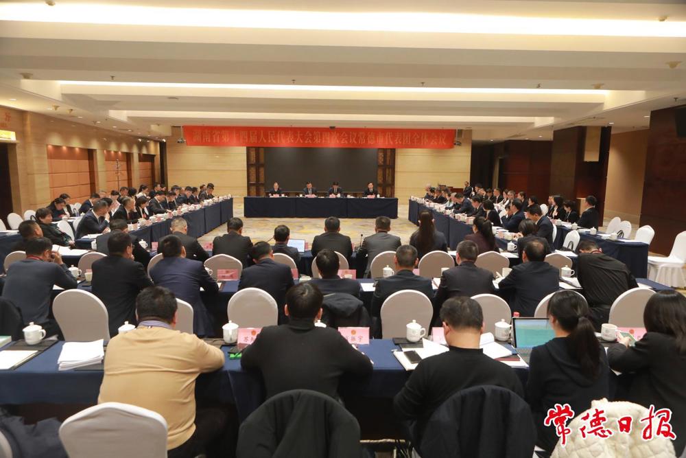 郭灵计参加常德代表团审议时指出：树立和践行正确政绩观 进一步提升基层党组织治理效能