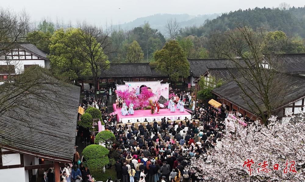 休栖春天里·仙隐桃花源 2026年桃花源文化旅游节开幕
