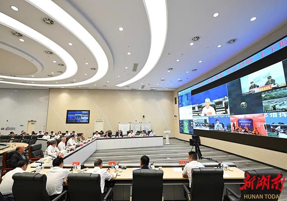 沈晓明毛伟明对常德市防汛救灾工作再调度再部署