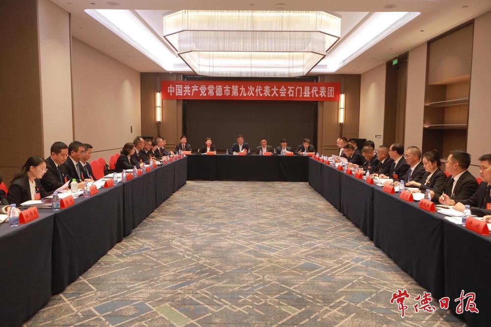 罗毅君参加代表团讨论